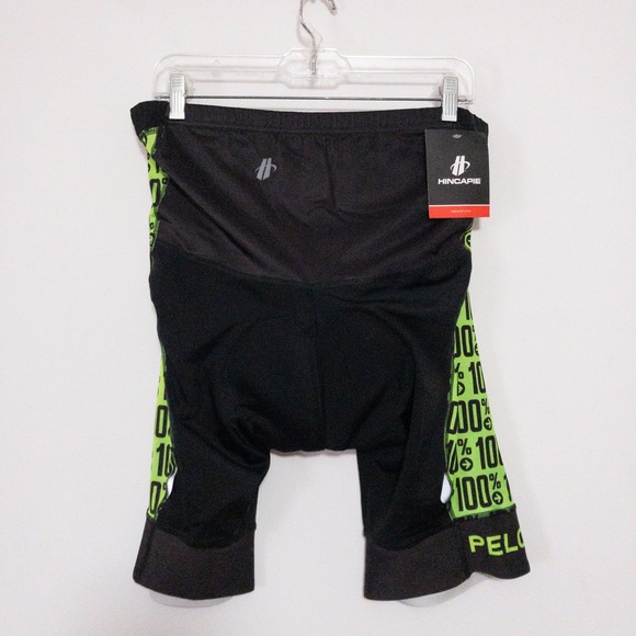 Hincapie Sportswear Mens Cycling Shorts Size 3XL Black Pelotonia Biking New - Picture 2 of 9